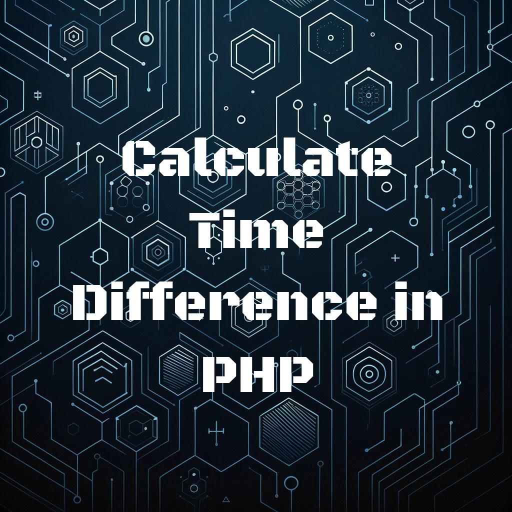 Calculate Time Difference in PHP